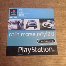 COLIN MCRAE RALLY 2.0 SOLO COPERTINA PS1 PLAYSTATION 1 NO GIOCO