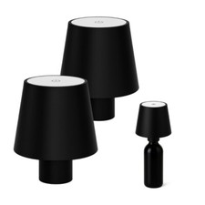 2x Lampada Bottiglia Bianca o Nera Touch senza Fili LED dimmerabile con USB
