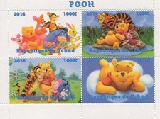 Foglio francobolli Winnie The