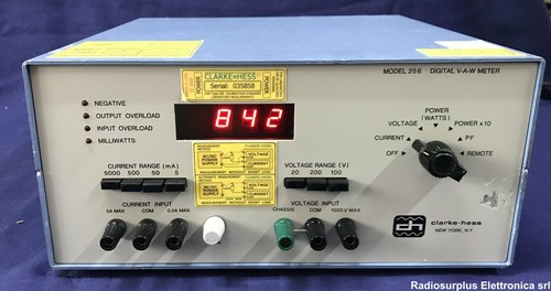 Clarke hess model 256 - model,