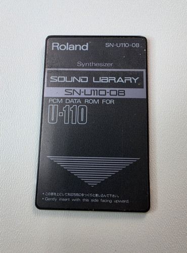 Roland u110 08 - roland, sn-u110-08