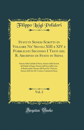 Statuti senesi scritti - scritti, in