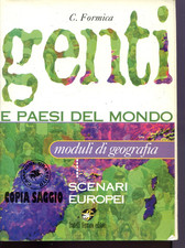 1999 GENTI E PAESI DEL MONDO - MODULI DI GEOGRAFIA - FORMICA - SOLO QUESTO TOMO
