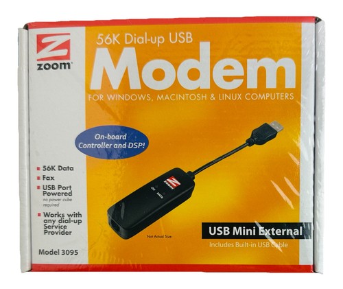 Zoom 56k usb mini modem - zoom,
