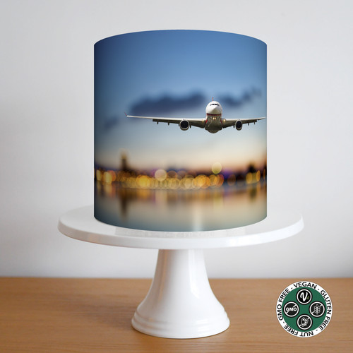 Cake topper viaggio aereo - topper, da