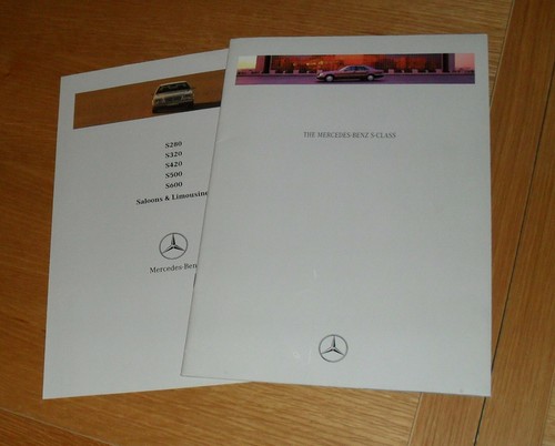 Brochure mercedes classe - mercedes, s