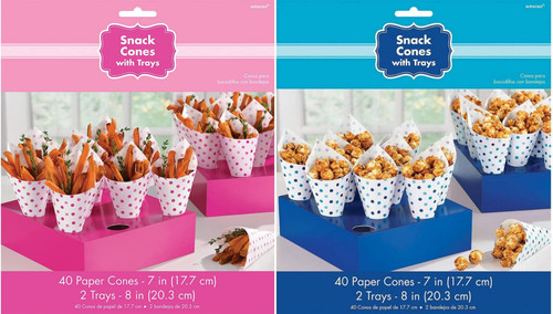 40x sacchetti carta popcorn - sacchetti,