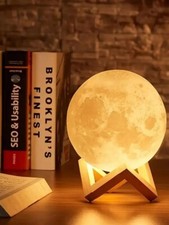 Lampada Forma Luna luce