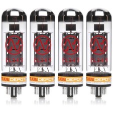 Quad of JJ EL34II Power Vacuum