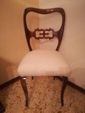 sedie anni 20 in faggio restaurate set di 4