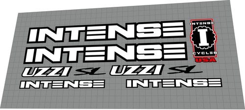 Set decalcomanie intense uzzi - set,