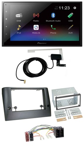 Pioneer dab mp3 bluetooth 2din - pioneer,