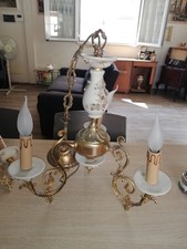 Antico lampadario di Capodimonte