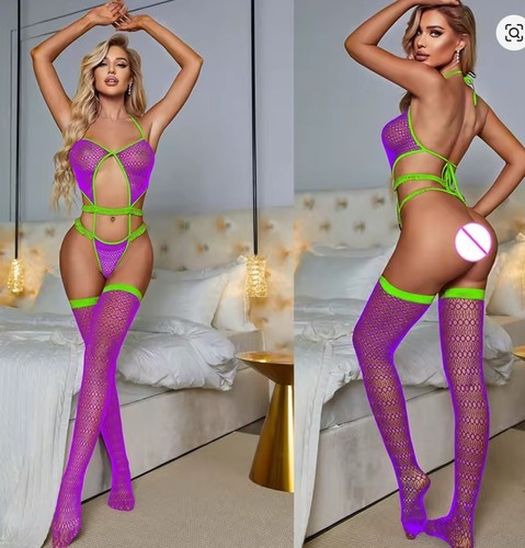 Catsuit bodystocking donna