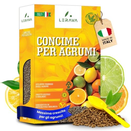Lerava concime agrumi bio - concime,