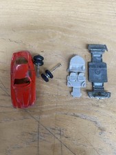 Vintage 1:66 3 POLISTIL - PENNY 0/26 ALFA ROMEO GIULIA SS Rosso Die-Cast Ricambi