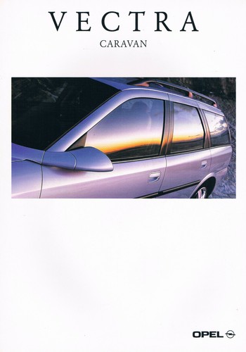 Brochure opel vectra - opel, caravan