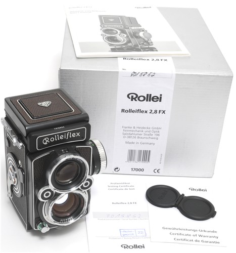 Rolleiflex con planare - fx,