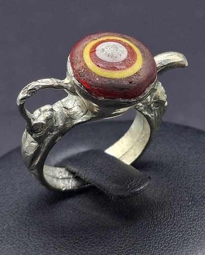 Anello antico romano - , bronzo