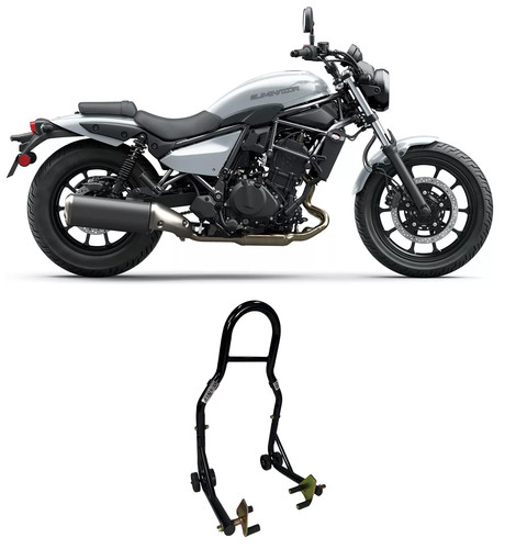 Cavalletto alza moto ruota