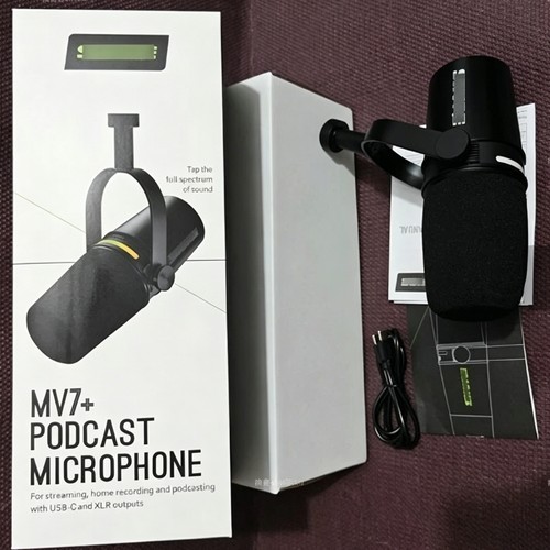 Vendo shure mv7 - mv7+, usb/xlr
