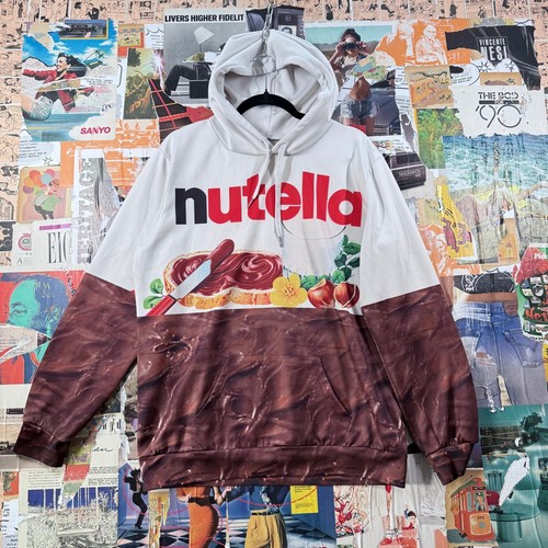 Felpa con cappuccio nutella - felpa,