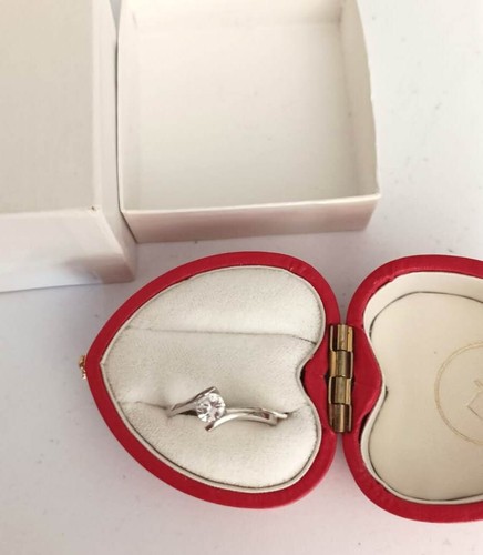 Anello solitario argento 925 - anello,