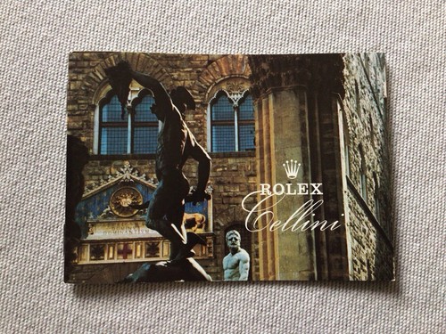 Libretto booklet rolex cellini - rolex,