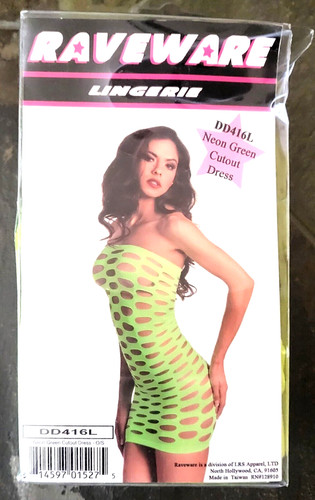 Abito tubino lingerie raveware