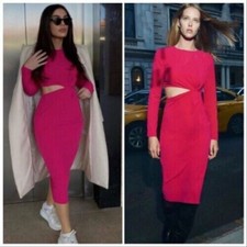 Abito midi nuovo con etichette