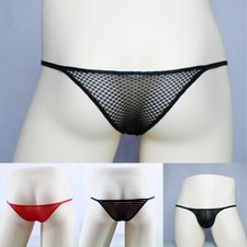 Uomo / Slip Rete Trasparente