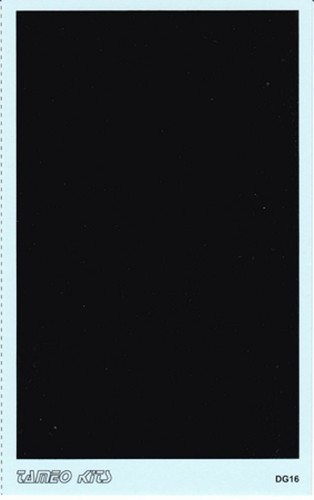 Decal nero lucido tameo - 1/43,