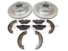 BMW E90 320D 320 DIESEL M SPORT 2005-2011 POSTERIORE 2 DISCHI FRENO E PASTIGLIE E SCARPE