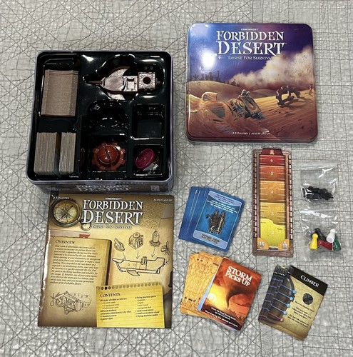 Forbidden desert board game - forbidden,