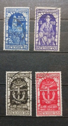 1934 regno francobolli fiume - regno,