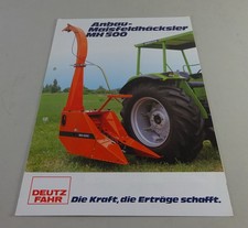 Depliant / Brochure Deutz