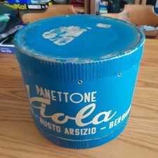 Scatola Di Cartone Per Panettone VIOLA. NO BIFFI , NO MOTTA.  ANNI 40, 50