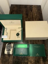 Rolex Air-King 116900 Orologio Automatico 40mm Quadrante Nero, Acciaio Oyster Perpetual