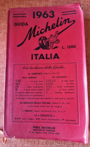 Guida michelin italia 1963 - guida,