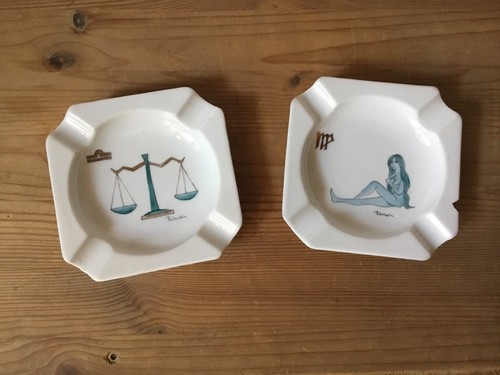 Posacenere vintage dipinti - vintage, a