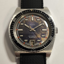 Orologio Walker Substar 5ATM Skin Diver Sub Vintage Automatico 36mm ETA 2472
