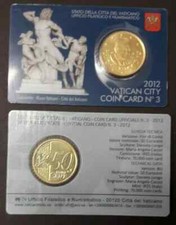 VATICANO COIN CARD DA 50 CENT