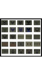 Patch Per Grado Mimetica Esercito Italiano, Cadauna Italiano Military 