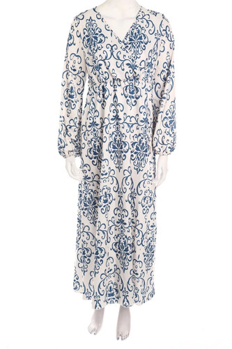 Maxi abito shein bianco - maxi, l