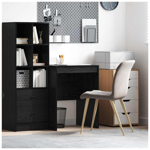 Scrivania rovere nero - rovere,