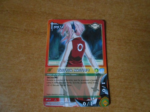 Figurina card game naruto - naruto,