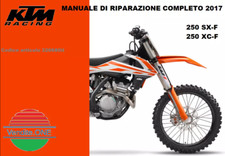Manuale officina completo KTM 250 SX-F / 250 XC-F. 2017 in Italiano PDF