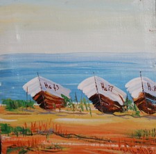 Dipinto ad olio impressionista