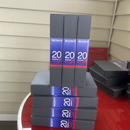 Videocassette sony minuti - 7, 20