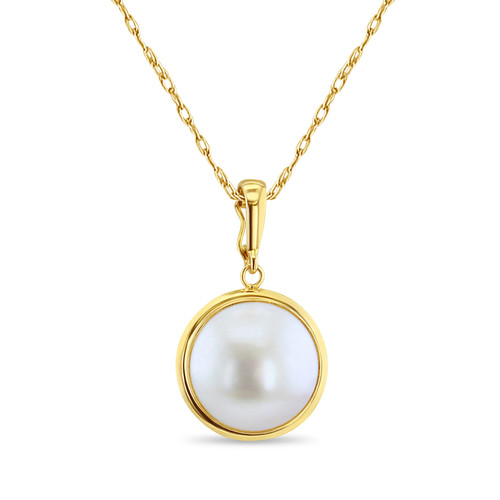 13mm mobe pearl - mobe, necklace
